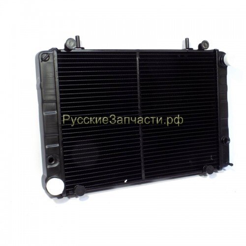 Радиатор охлаждения ГАЗ-3302 (мед.)3-ряд.(Иран) штыри
