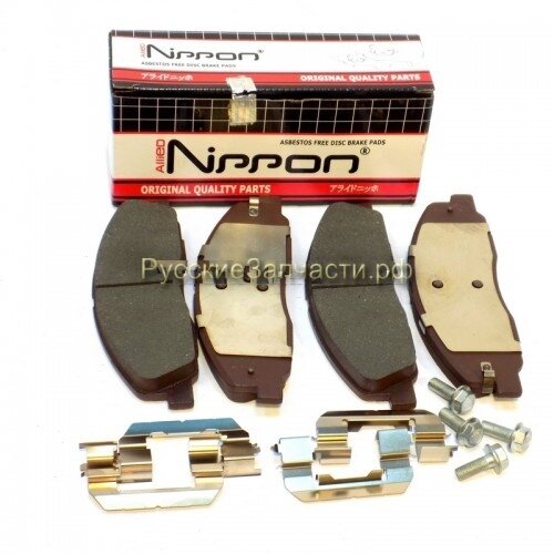 NEXT Колодки тормозные ГАЗ-3302 NEXT передние (NIPPON)